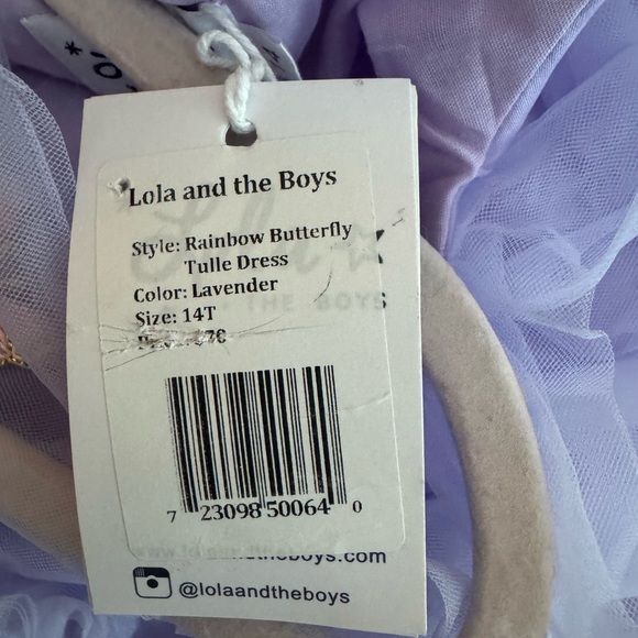 Lola and the boys dress size 14 NWT - Picture 4 of 5